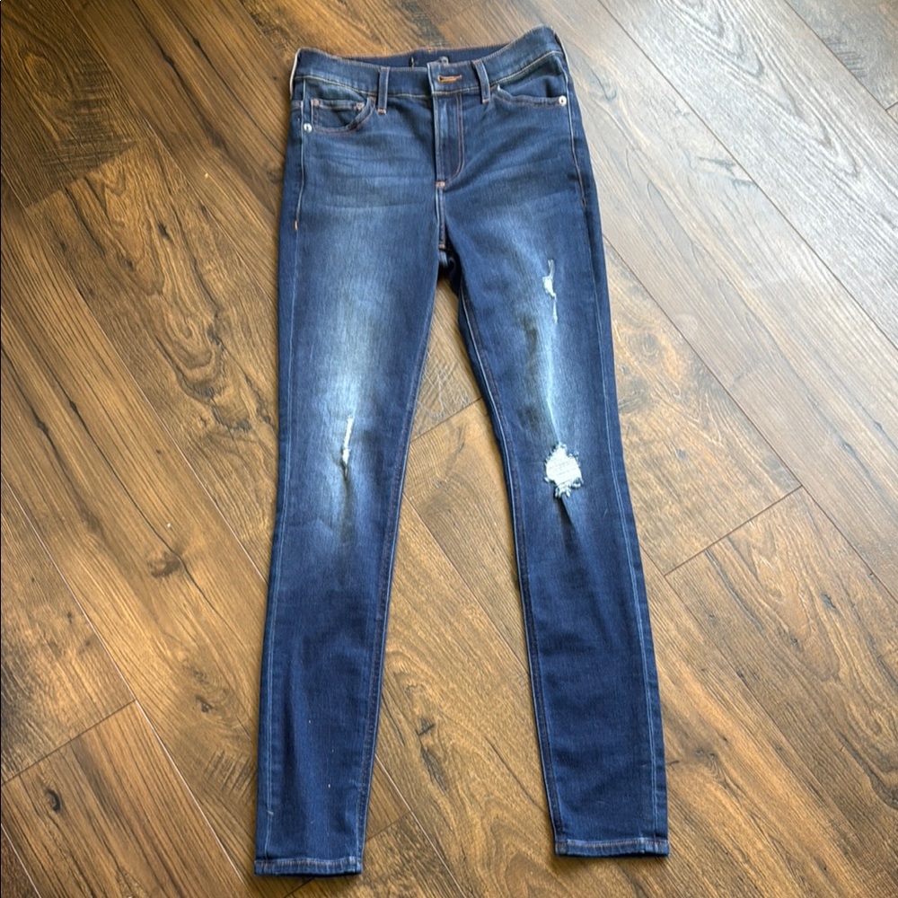 Women's Blue Ripped Jeans